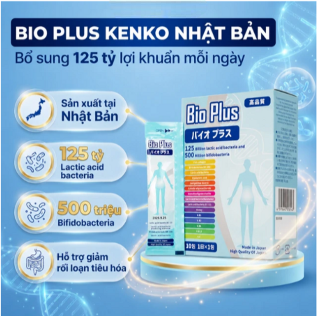 Th&agrave;nh phần trong Siro Bio Plus Kenko
