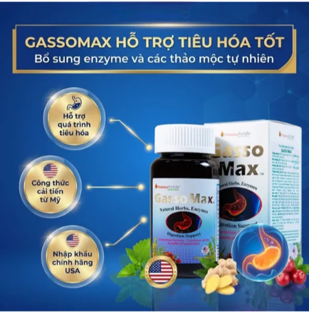 Th&agrave;nh phần tự nhi&ecirc;n Gasso Max