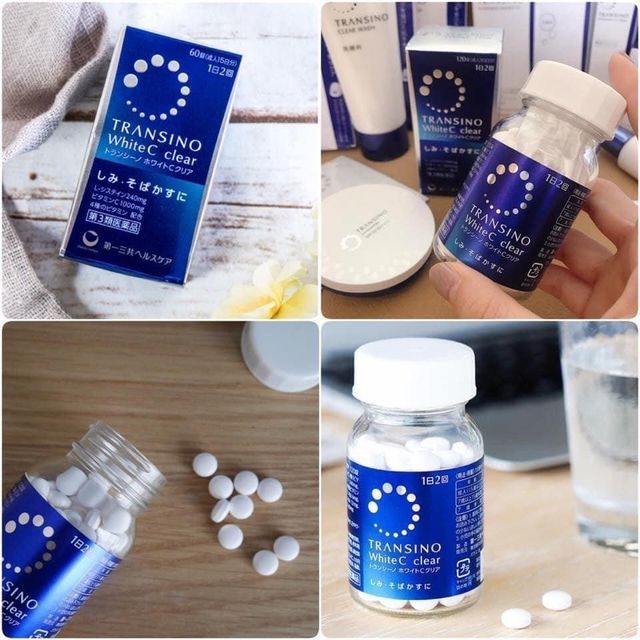 Vi&ecirc;n Uống Transino White C Clear