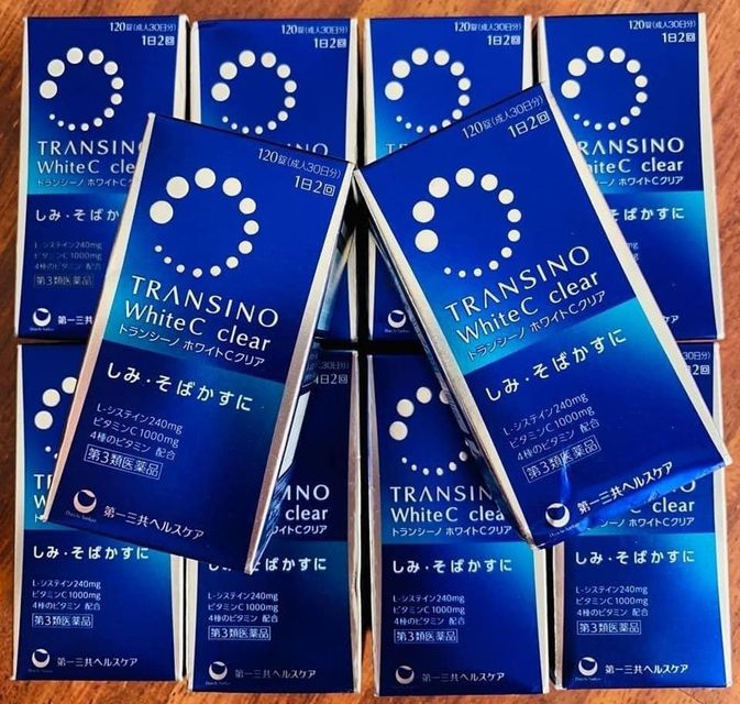 Vi&ecirc;n Uống Transino White C Clear