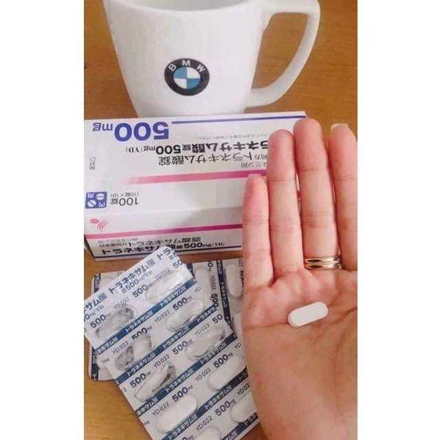 Vi&ecirc;n uống hỗ trợ s&aacute;ng da Transamin 500mg
