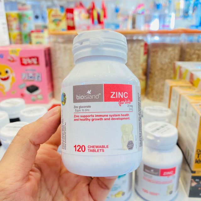Kẹo kẽm Zinc Bio Island