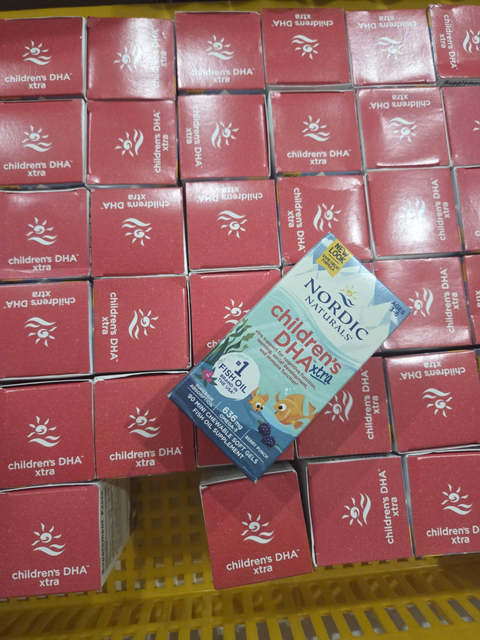 Vi&ecirc;n Nhai Dầu C&aacute; Cho B&eacute; Nordic Naturals 1