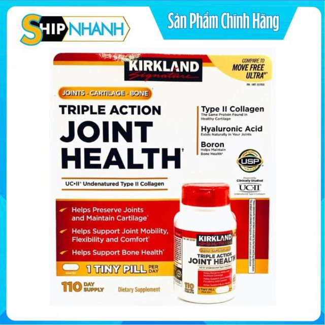 Vi&ecirc;n uống hỗ trợ xương khớp Kirkland Joint Health