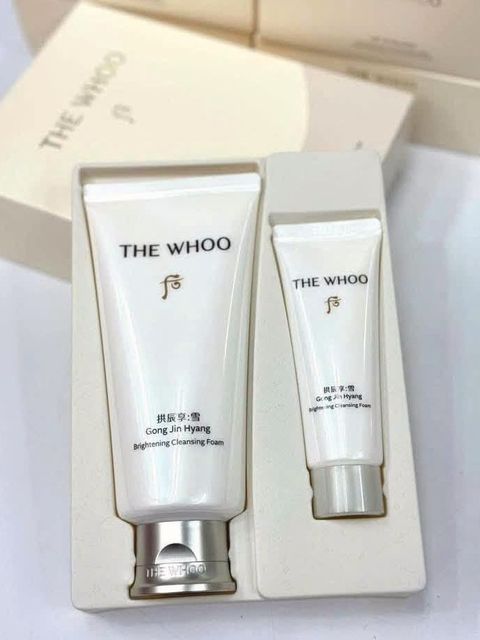 Cảm nhận từ người dùng Set Sữa rửa mặt WHOO TRẮNG