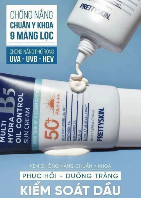 Kem chống nắng Prettyskin