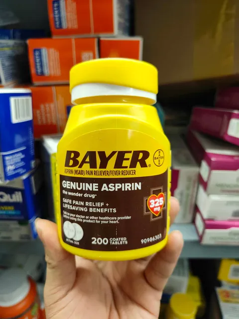 Vi&ecirc;n giảm đau Bayer Genuine Aspirin The Wonder Drug 325mg