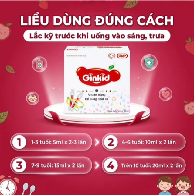 Siro Ginkid Nhuận Tr&agrave;ng