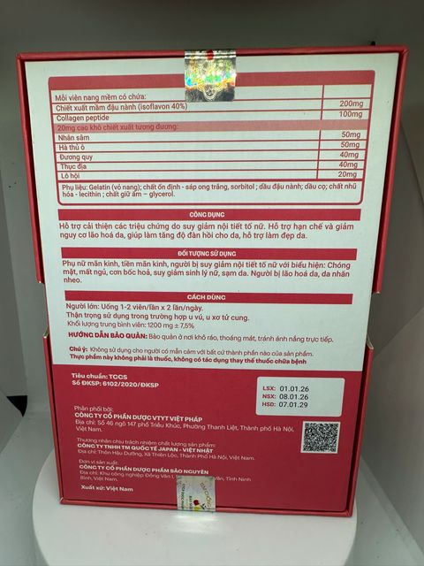 Vi&ecirc;n Uống JOYCELILY GOLD