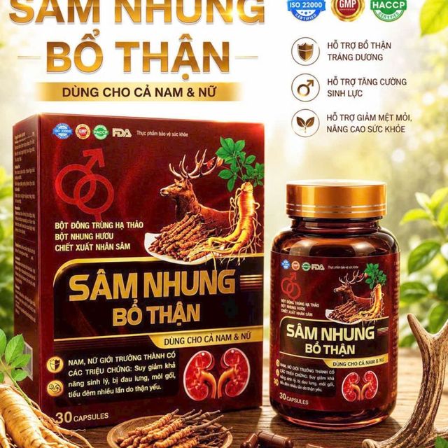 S&acirc;m Nhung Bổ Thận