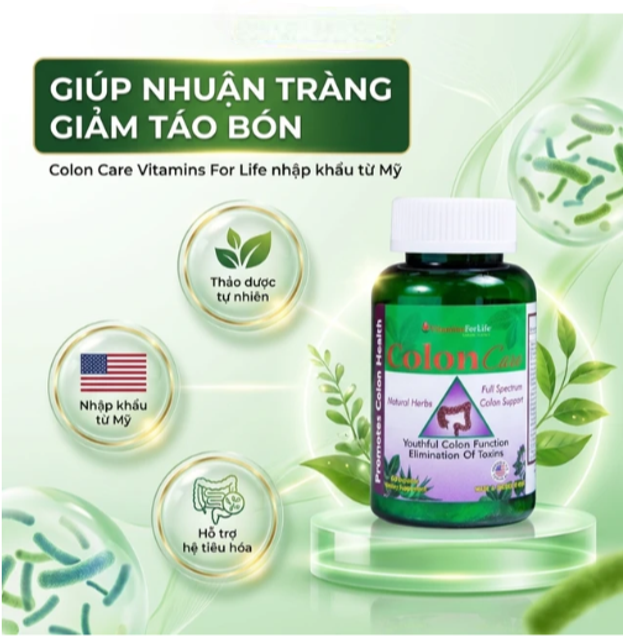 Vi&ecirc;n uống Colon Care
