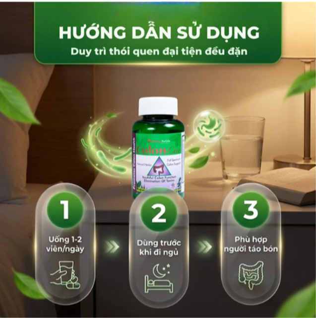 Vi&ecirc;n uống Colon Care