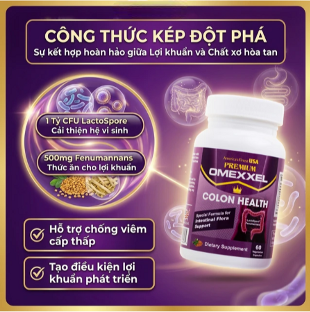 Hỗ trợ ti&ecirc;u h&oacute;a đường ruột
