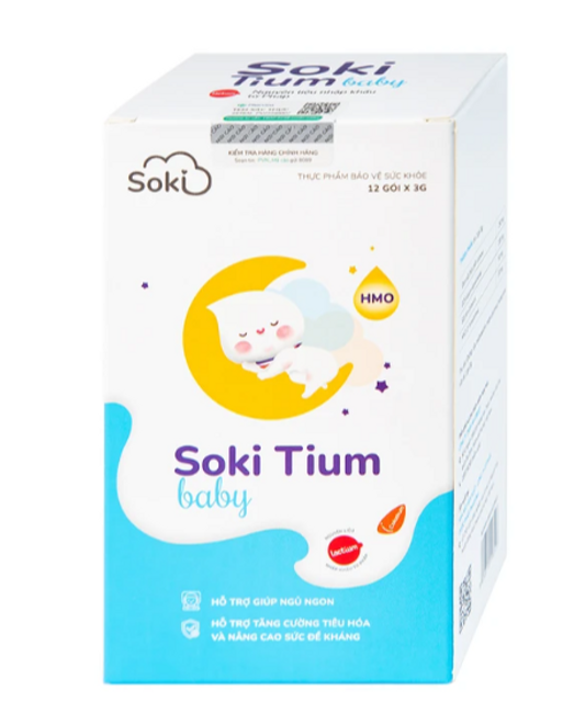 Bột h&ograve;a tan Soki Tium Baby