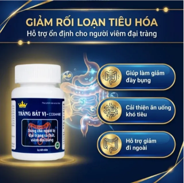Vi&ecirc;n uống hỗ trợ ti&ecirc;u h&oacute;a Tr&agrave;ng B&aacute;t Vị