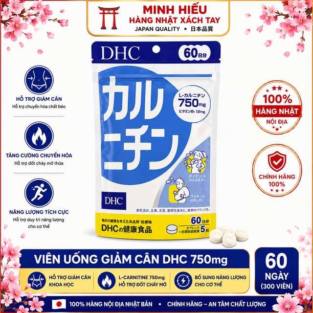 Vi&ecirc;n Uống Giảm C&acirc;n L-Carnitine