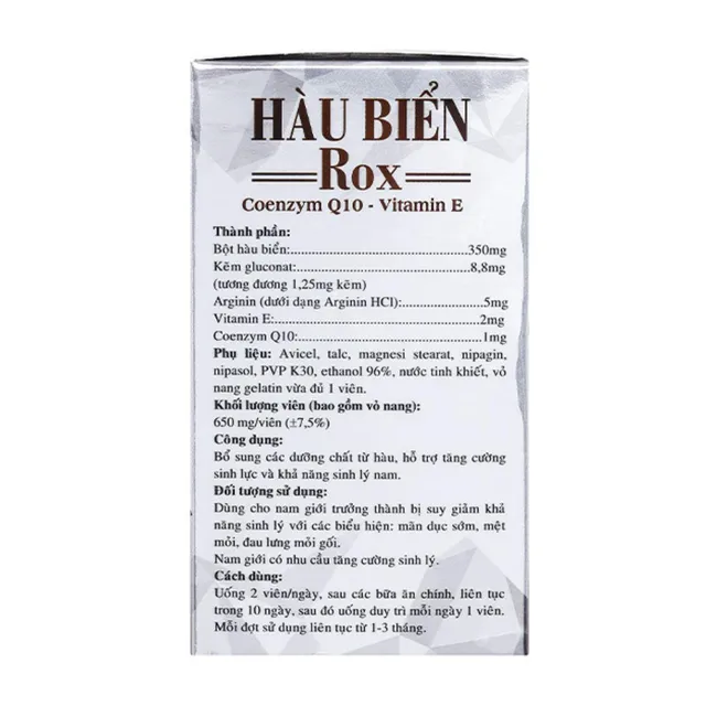 H&Agrave;U BIỂN ROX Bạc