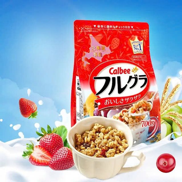 Ngũ Cốc Calbee Nhật Bản - Hỗ Trợ Ti&ecirc;u H&oacute;a