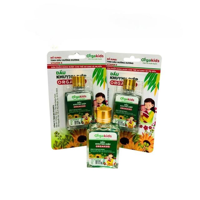 Dầu B&ocirc;i Da Khuynh Diệp OrgaKids