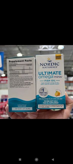 Vi&ecirc;n Dầu C&aacute; Nordic Naturals