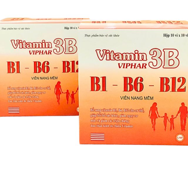 Hộp 100 vi&ecirc;n Vitamin 3B Viphar
