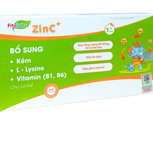 Thực phẩm bổ sung Kẽm ZinC FITOLABS cho b&eacute;