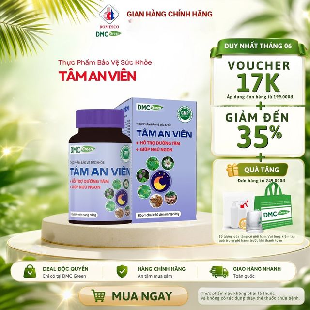 TPBVSK Vi&ecirc;n Uống T&acirc;m An Vi&ecirc;n