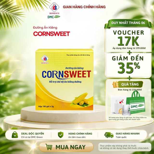 Đường ăn ki&ecirc;ng CORNSWEET Domesco