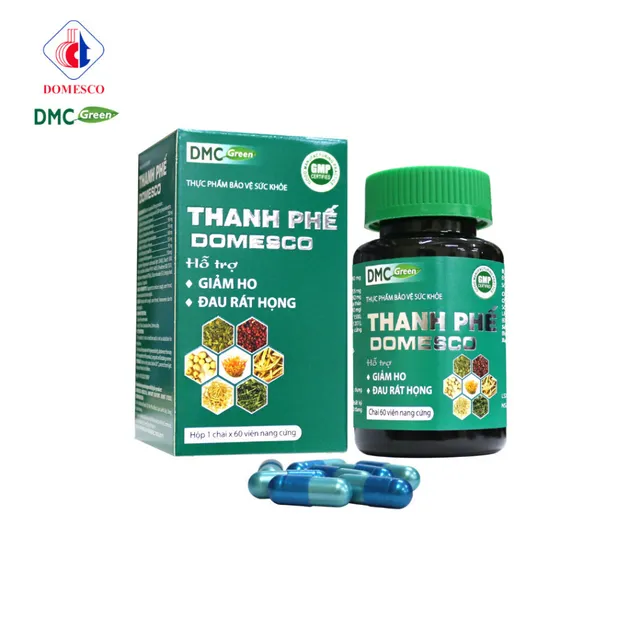 Vi&ecirc;n uống Thanh Phế DMC Green