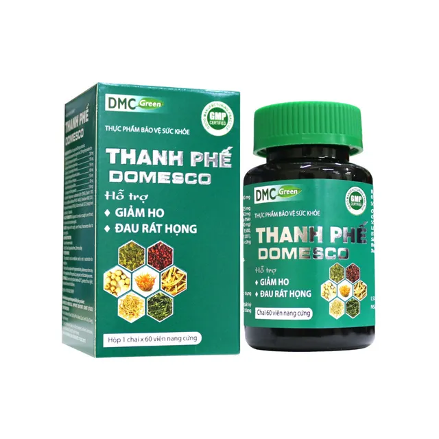 TPBVSK Hỗ trợ giảm ho v&agrave; đau họng
