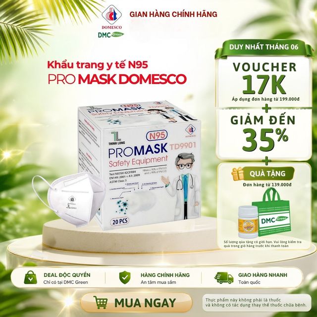 Khẩu Trang N95 Promask Domesco