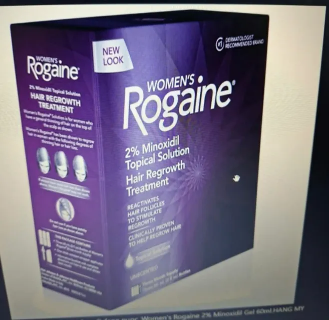 Gel mọc t&oacute;c Women&rsquo;s Rogaine 2% Minoxidil Gel 60ml