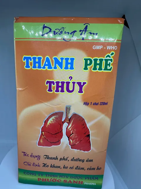 Dưỡng &Acirc;m Thanh Phế Thủy 200ML