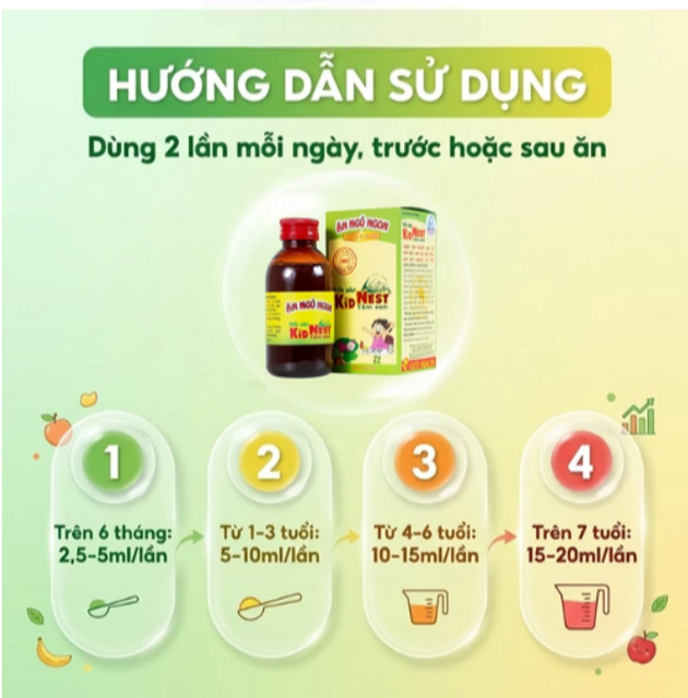 Yến s&agrave;o Kid Nest T&acirc;m Sen
