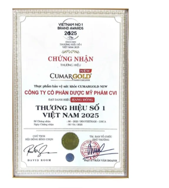 CumarGold Nano Curcumin New CVI hiệu quả