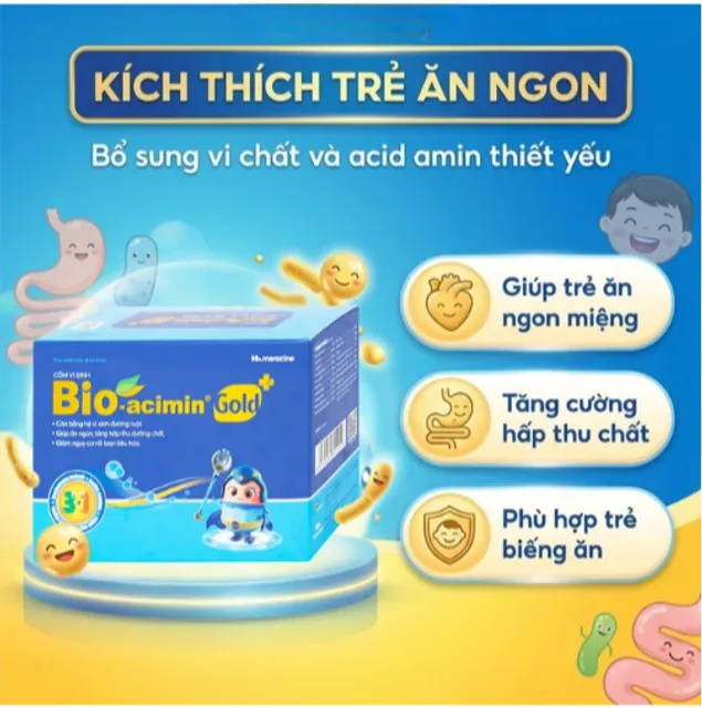 Cốm vi sinh Bioacimin Gold Meracine