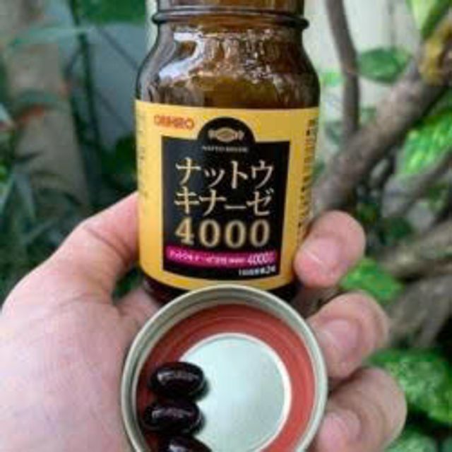 Vi&ecirc;n uống Nattokinase 4000FU Orihiro Nhật Bản