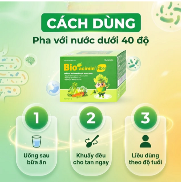 Cốm Bio-acimin Fiber Meracine