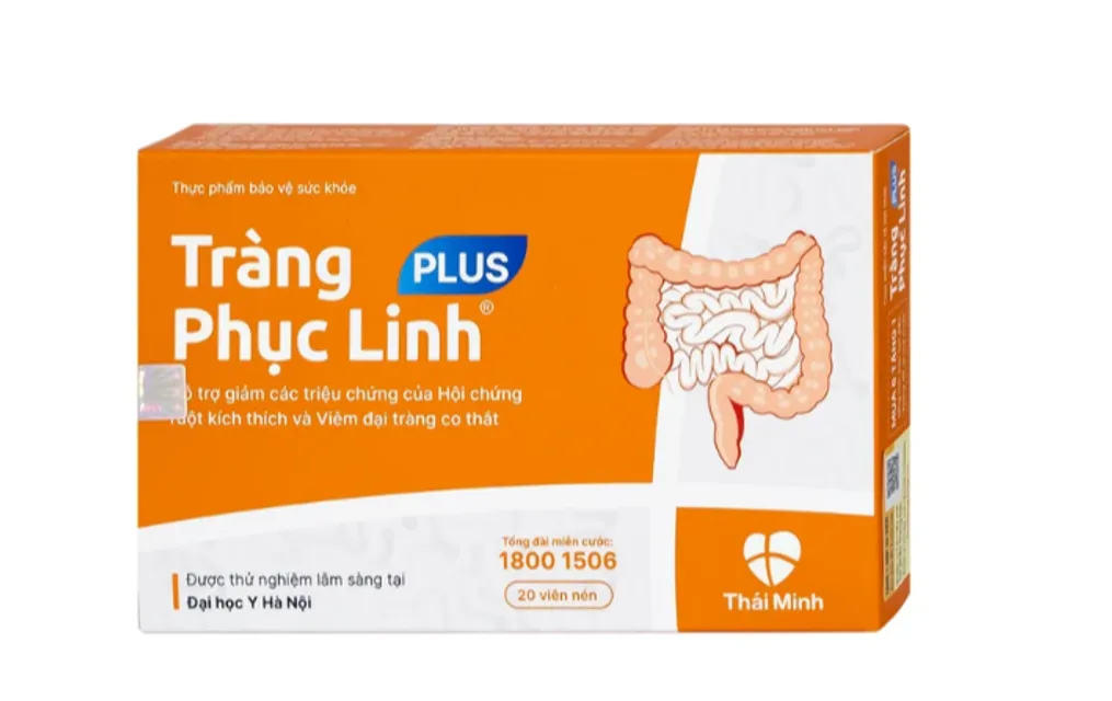 Vi&ecirc;n giảm biểu hiện ruột Tr&agrave;ng Phục Linh Plus