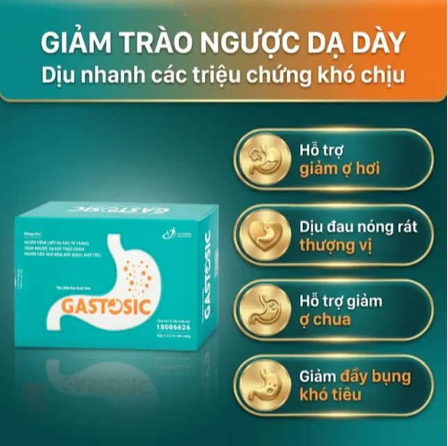 sử dụng Gastosic