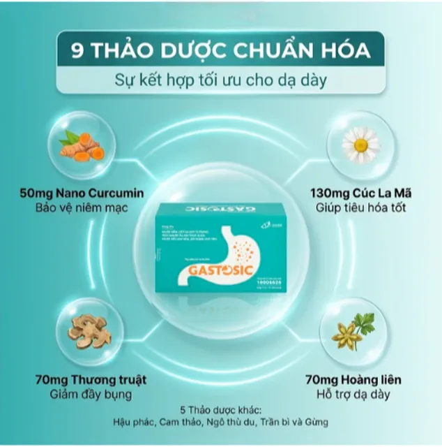 Sản phẩm Gastosic CVI