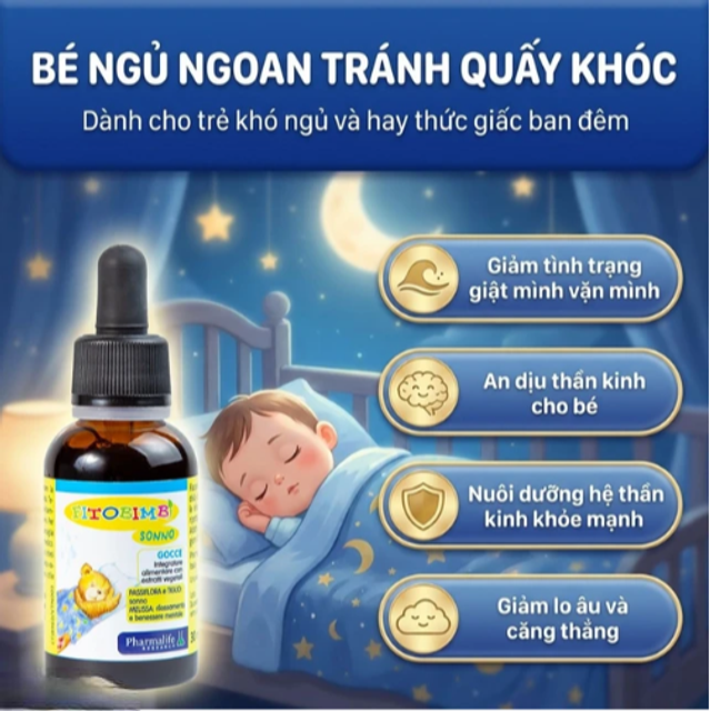 Đối tượng sử dụng Siro gi&uacute;p trẻ ngủ ngon