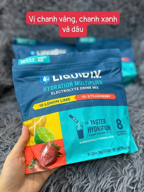 Bột bổ sung điện giải Liquid I.V.