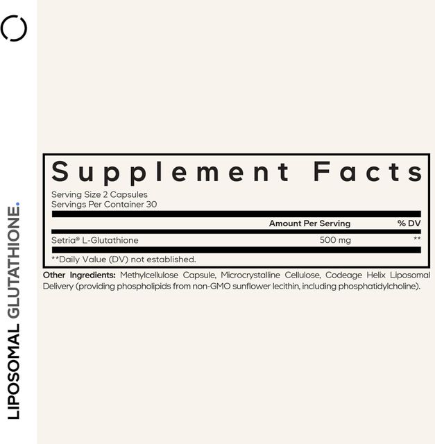 Codeage Liposomal Glutathione