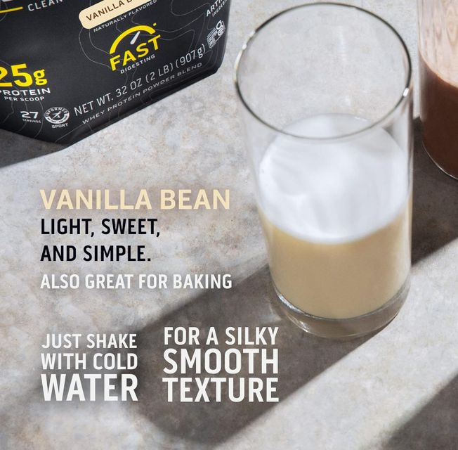 Whey Ascent Hương vị Vanilla
