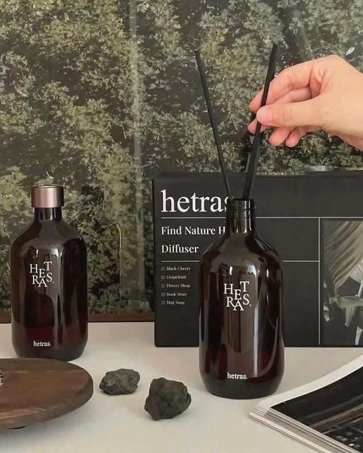 Sét 2 Tinh dầu khuyếch tán hetras #jeju