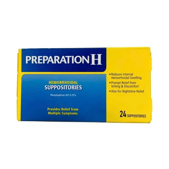 Vi&ecirc;n Preparation H 24 vi&ecirc;n