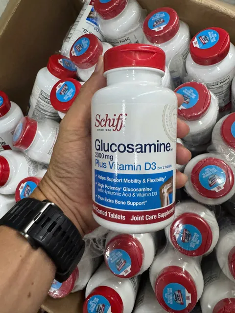 Schiff Glucosamine vi&ecirc;n uống bổ sung Vitamin D