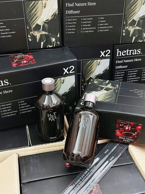 Sét 2 Tinh dầu Hàn hetras Black Cherry