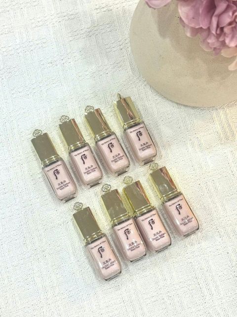 Kem lót whoo tái sinh double radiant base pink